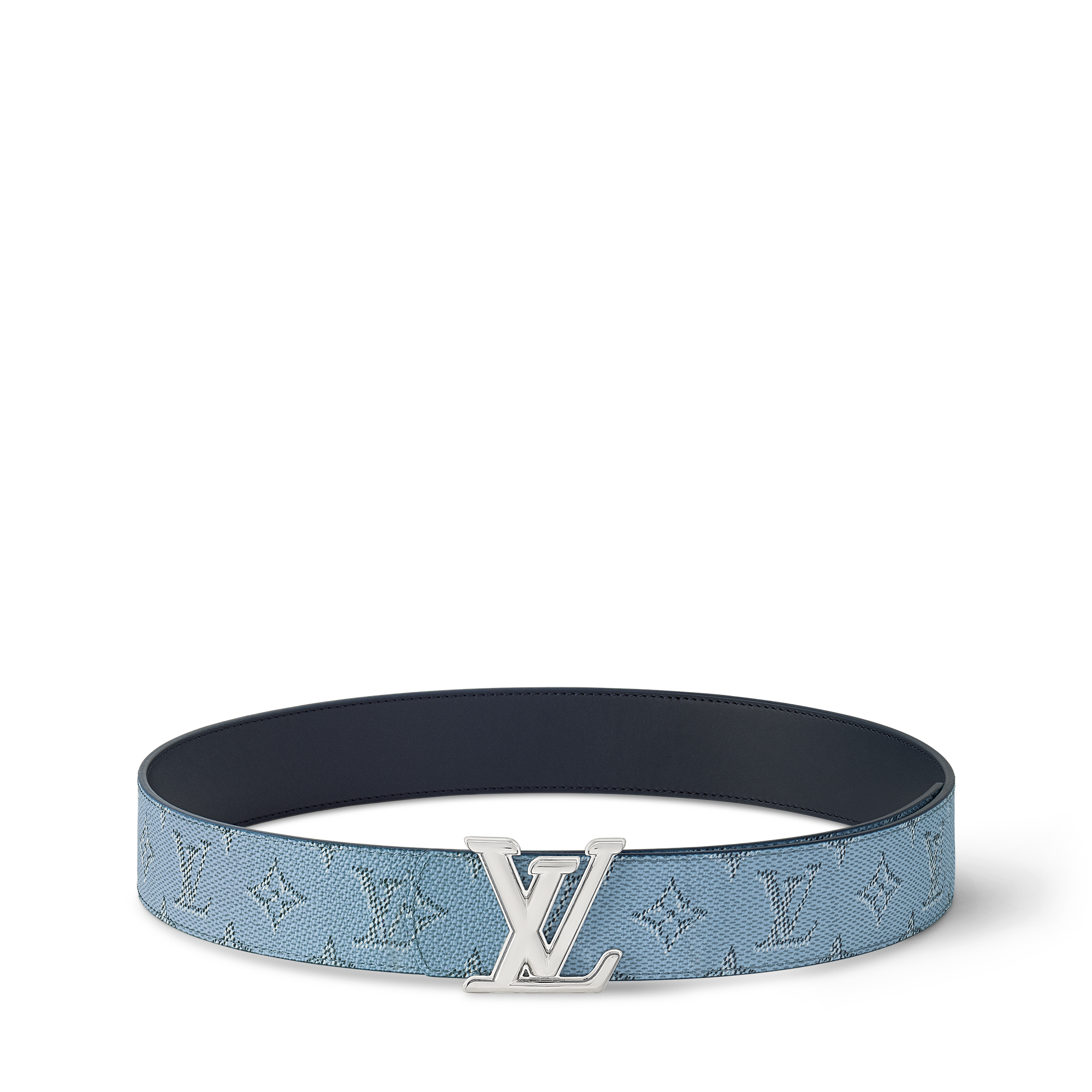 Louis Vuitton ベルト ルイ・ヴィトン イニシャル ベルト モノグラム エクリプス